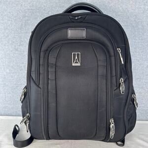 Travelpro Crew 9 Business Laptop Tablet Backpack 4 Compartment w/ Pockets 17.5”